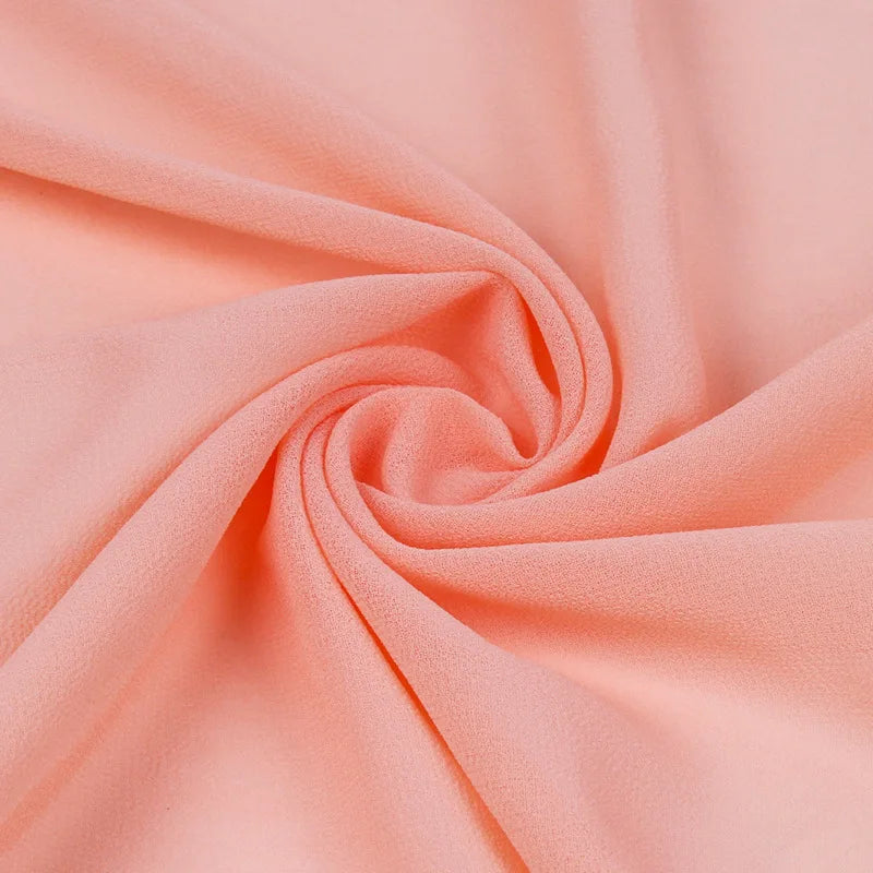 Ready-to-Wear Chiffon Hijab – Solid Color Instant Headscarf for Women