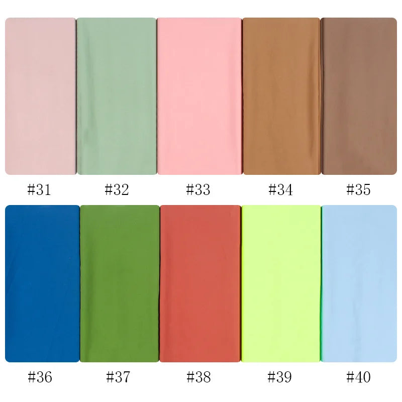 Ready-to-Wear Chiffon Hijab – Solid Color Instant Headscarf for Women