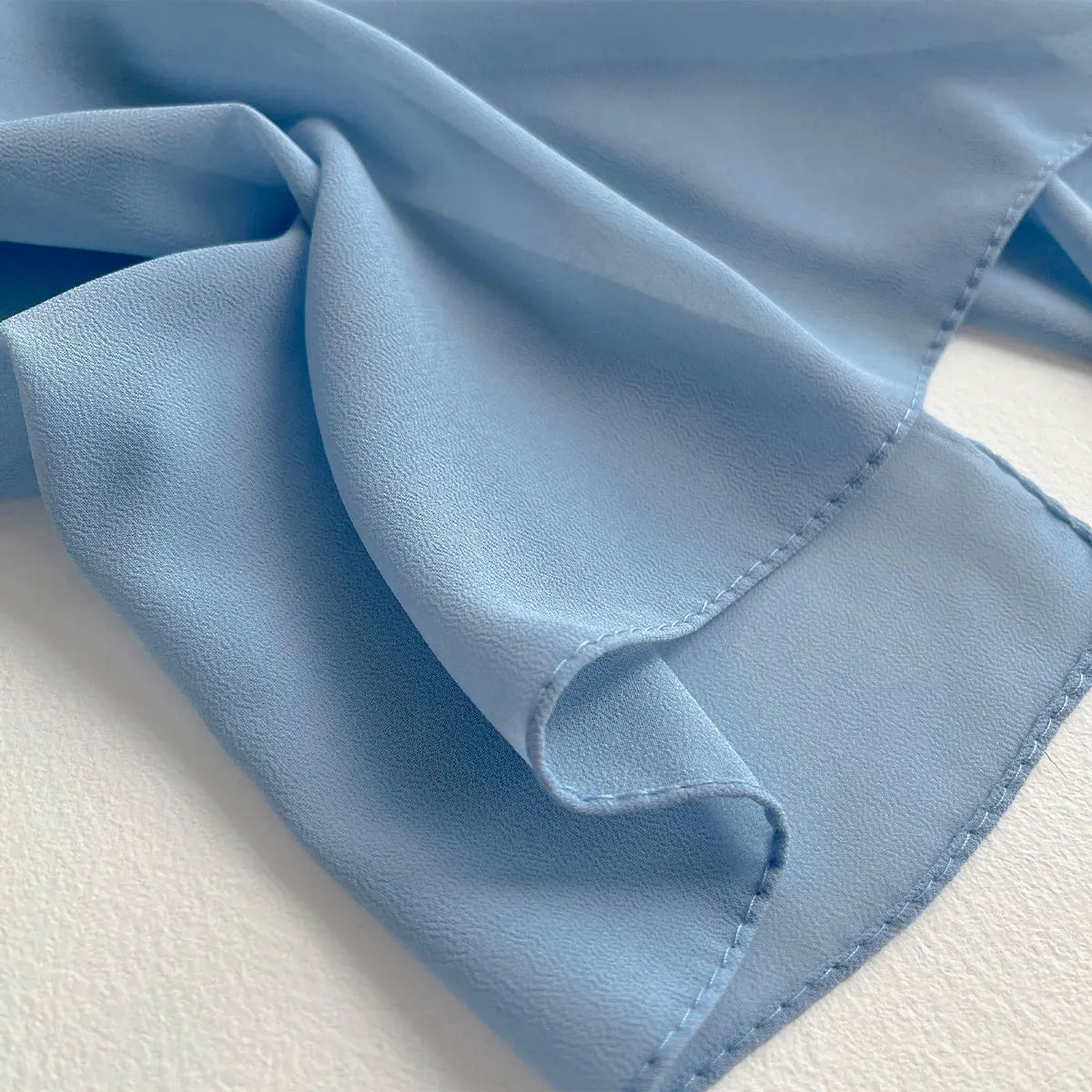 Premium Chiffon Hijab Scarf – Plain Solid Color Maxi Wrap for Women