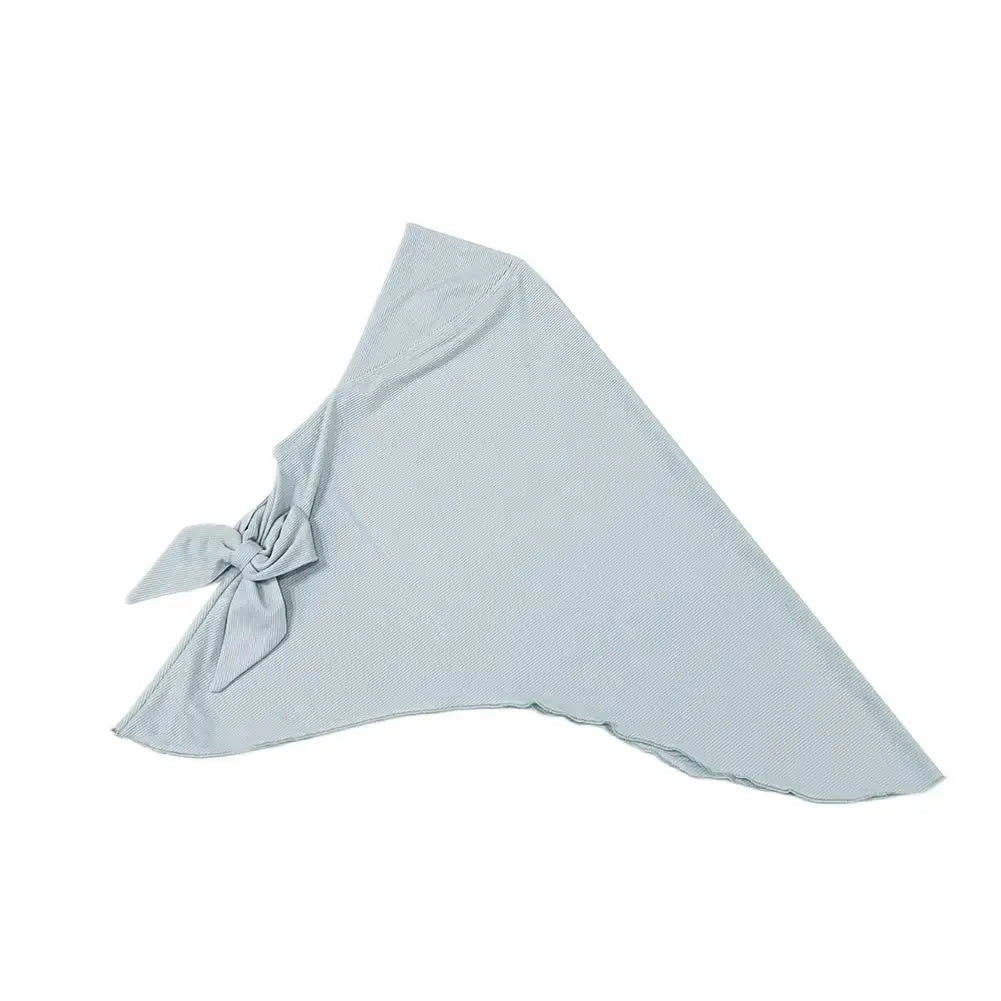 Children’s Muslim Headscarf – Vertical Stripe Hijab Hat for Girls (2–6 Years)