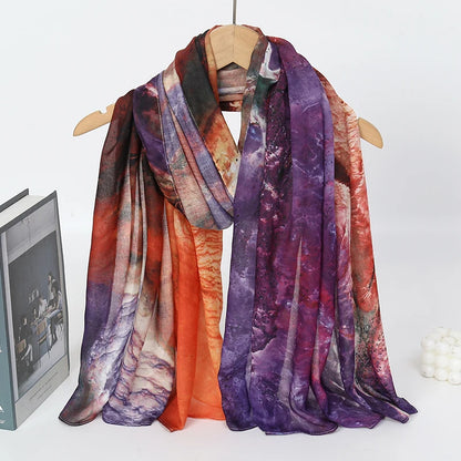 Printed Hijab Scarf Collection – Floral, Bohemian, Leopard, Marble & More Designs for Women