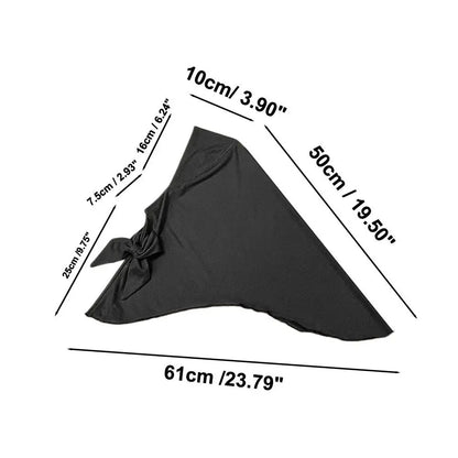 Children’s Muslim Headscarf – Vertical Stripe Hijab Hat for Girls (2–6 Years)