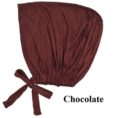 Soft Underscarf Bonnet – Modal Inner Hijab Turban Headwrap for Women