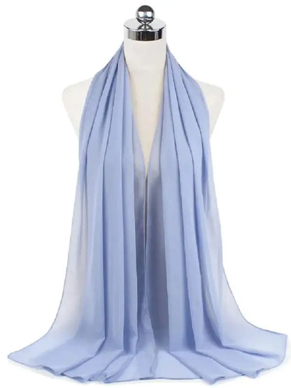 Ready-to-Wear Chiffon Hijab – Solid Color Instant Headscarf for Women