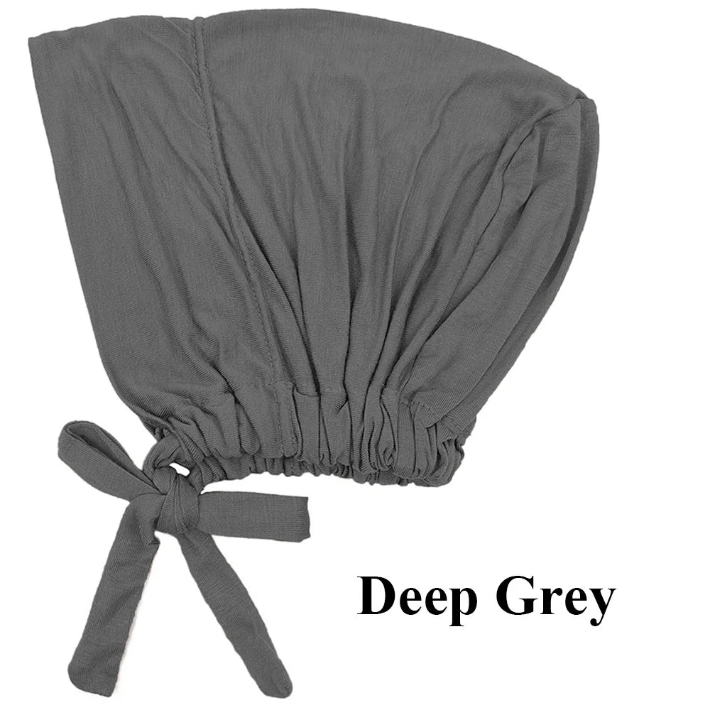 Soft Underscarf Bonnet – Modal Inner Hijab Turban Headwrap for Women