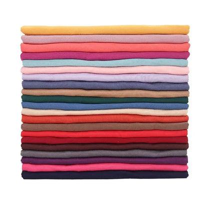 Soft Jersey Hijab Scarf – Lightweight Cotton Modal Head Wrap for Women