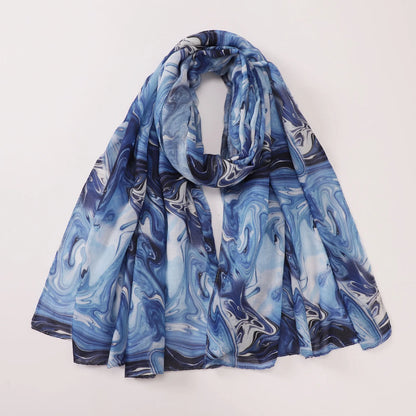 Printed Hijab Scarf Collection – Floral, Bohemian, Leopard, Marble & More Designs for Women