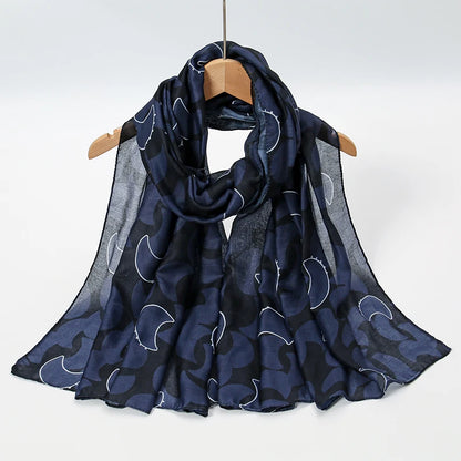 Printed Hijab Scarf Collection – Floral, Bohemian, Leopard, Marble & More Designs for Women