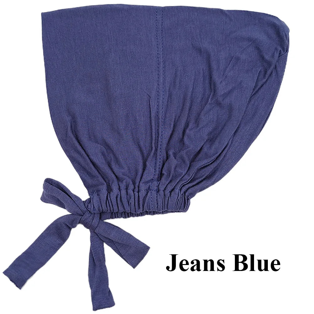 Soft Underscarf Bonnet – Modal Inner Hijab Turban Headwrap for Women