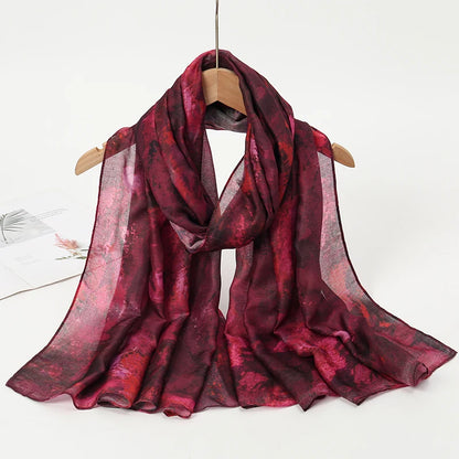 Printed Hijab Scarf Collection – Floral, Bohemian, Leopard, Marble & More Designs for Women