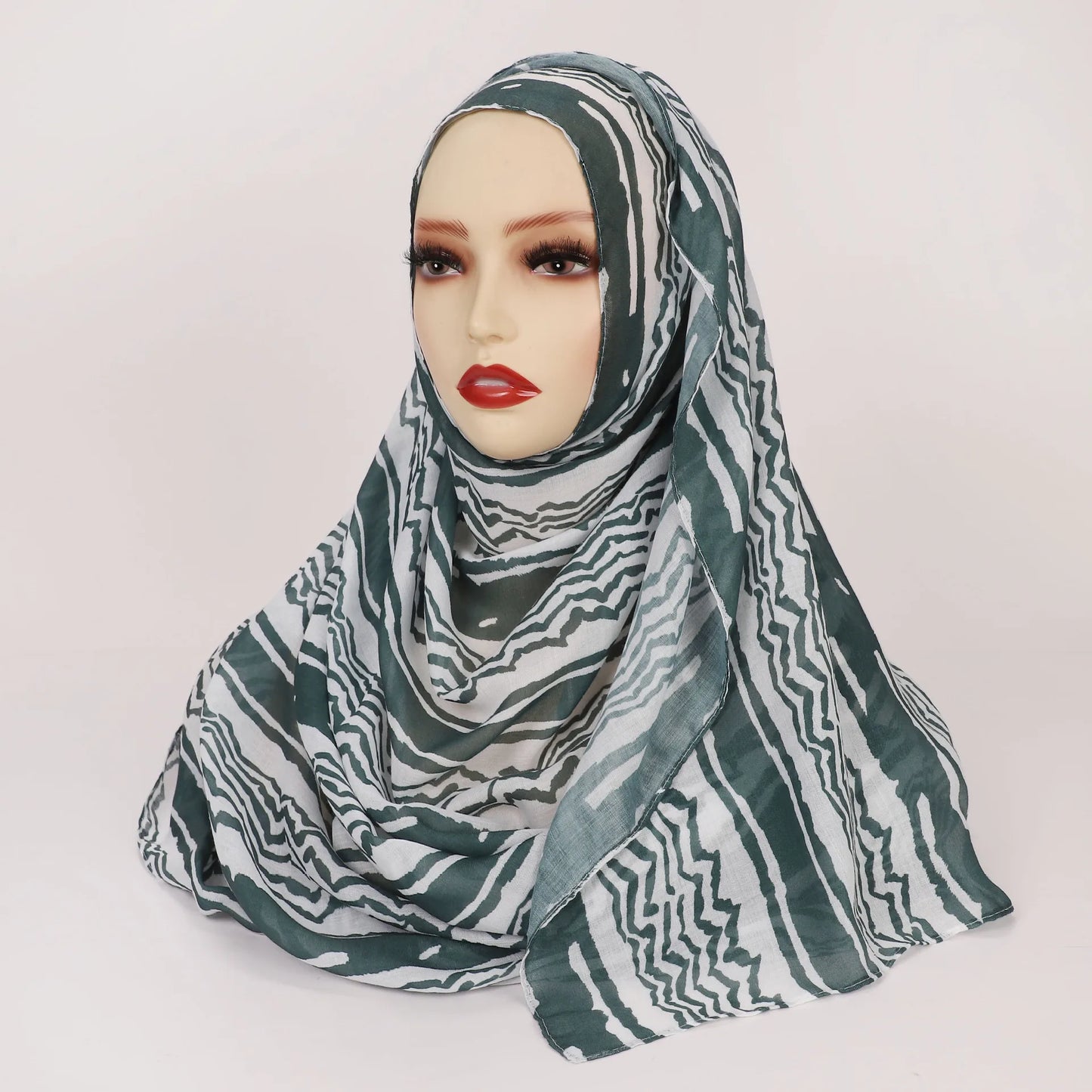 Printed Hijab Scarf Collection – Floral, Bohemian, Leopard, Marble & More Designs for Women