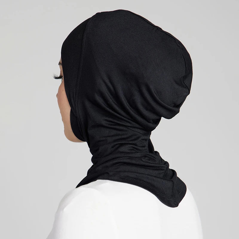 Stretch Cotton Undercap – Soft Elastic Inner Hijab Bonnet for Women