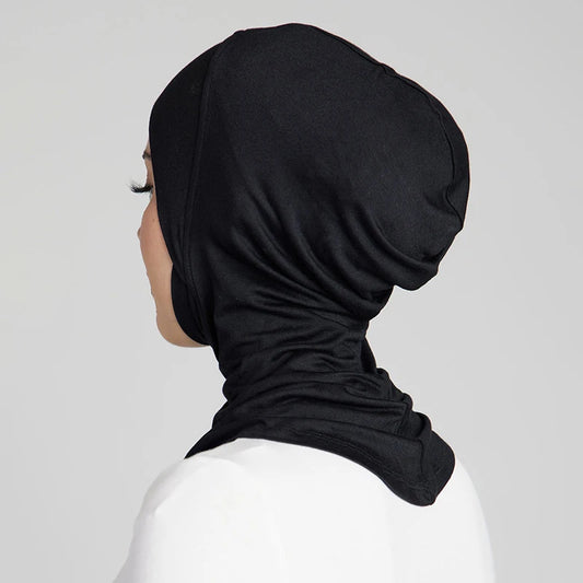 Stretch Cotton Undercap – Soft Elastic Inner Hijab Bonnet for Women