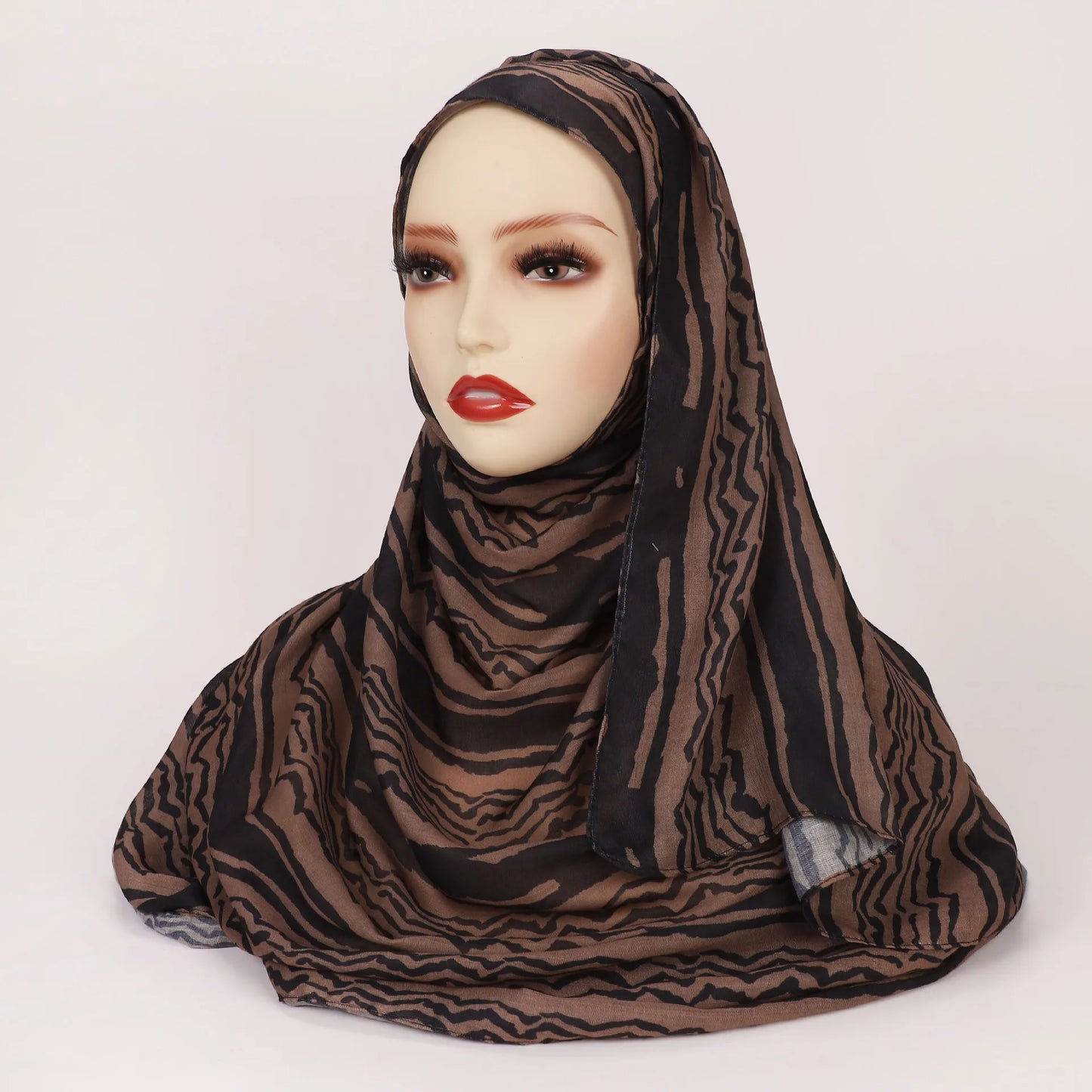 Printed Hijab Scarf Collection – Floral, Bohemian, Leopard, Marble & More Designs for Women