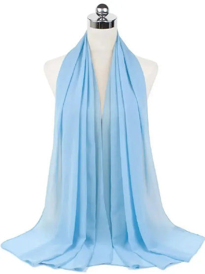 Ready-to-Wear Chiffon Hijab – Solid Color Instant Headscarf for Women
