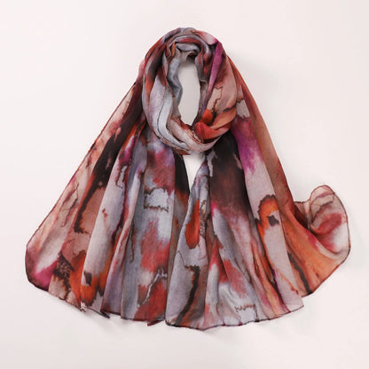 Printed Hijab Scarf Collection – Floral, Bohemian, Leopard, Marble & More Designs for Women