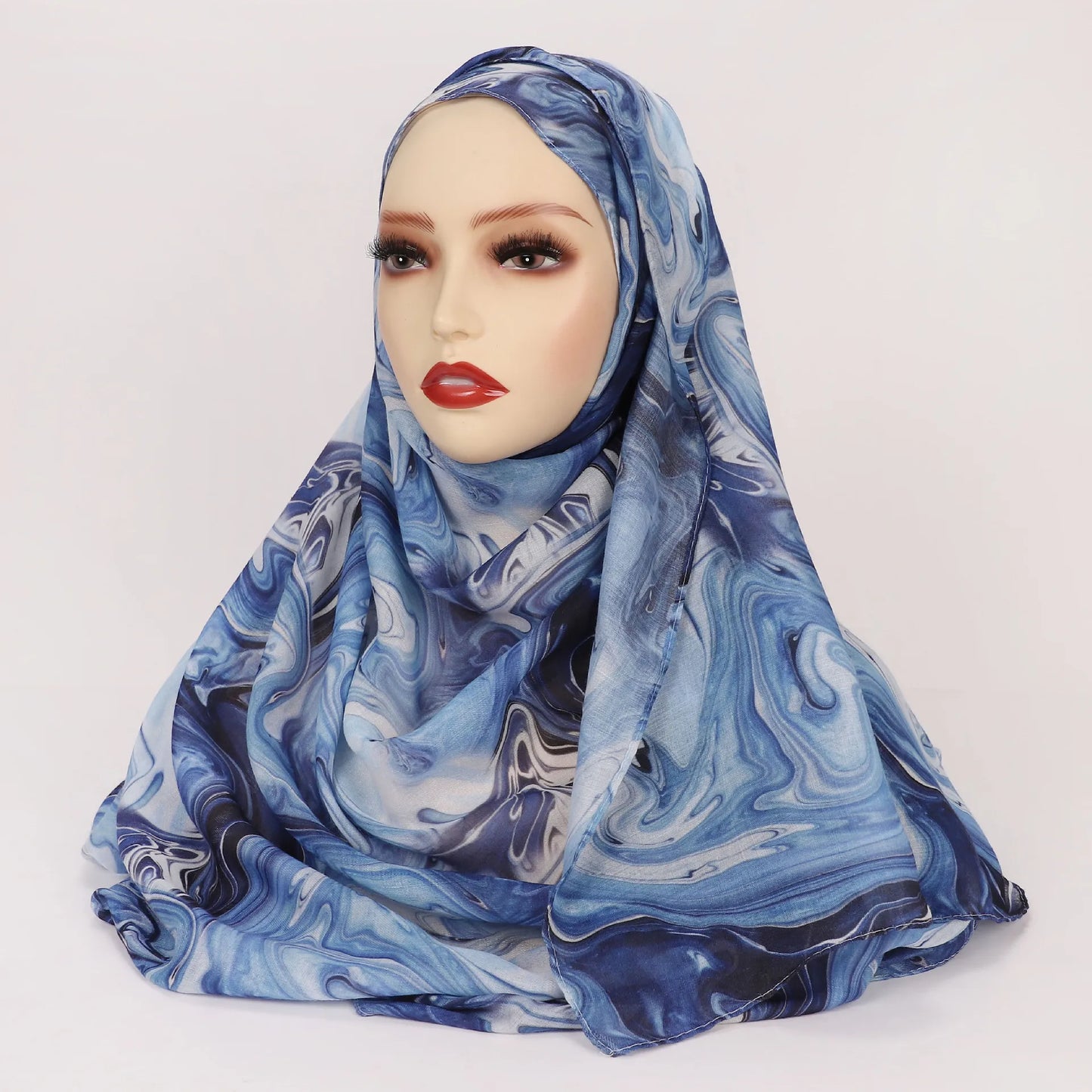 Printed Hijab Scarf Collection – Floral, Bohemian, Leopard, Marble & More Designs for Women