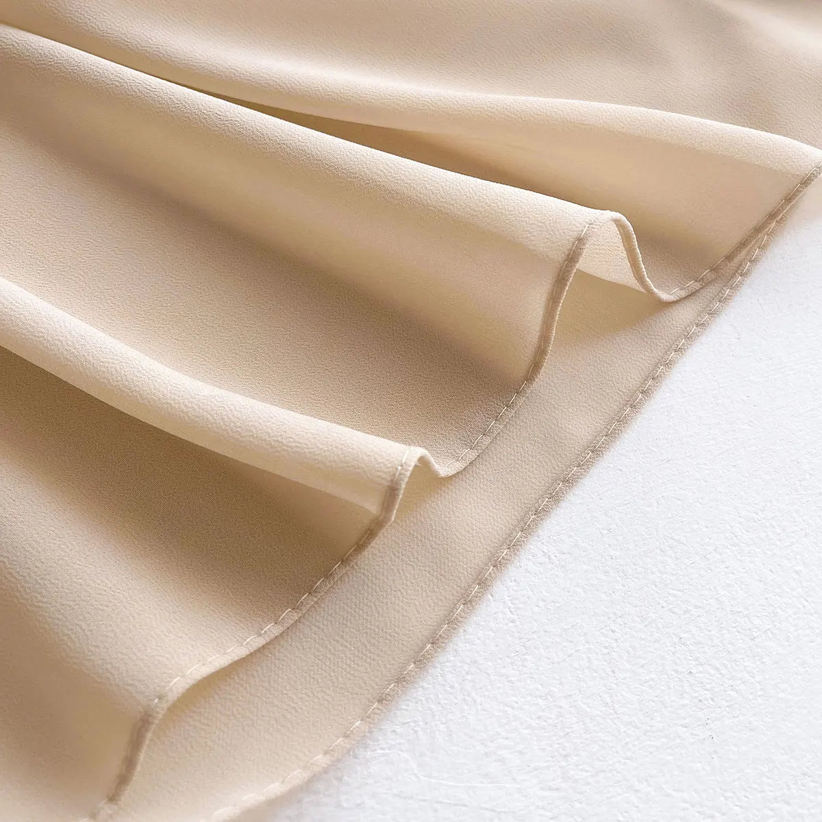 Premium Chiffon Hijab Scarf – Plain Solid Color Maxi Wrap for Women