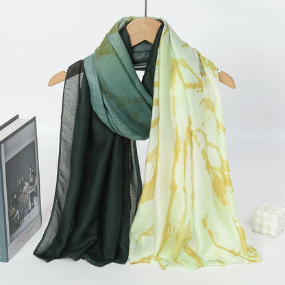 Printed Hijab Scarf Collection – Floral, Bohemian, Leopard, Marble & More Designs for Women