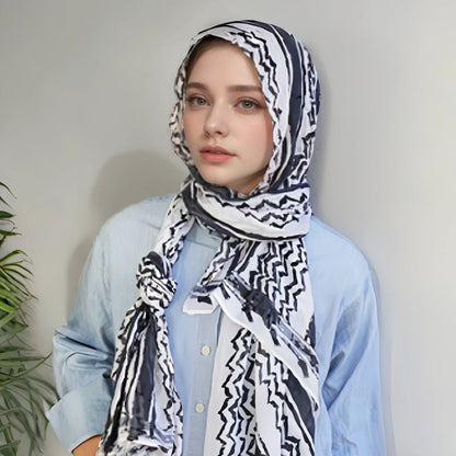 Printed Hijab Scarf Collection – Floral, Bohemian, Leopard, Marble & More Designs for Women