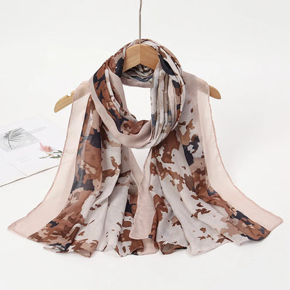 Printed Hijab Scarf Collection – Floral, Bohemian, Leopard, Marble & More Designs for Women