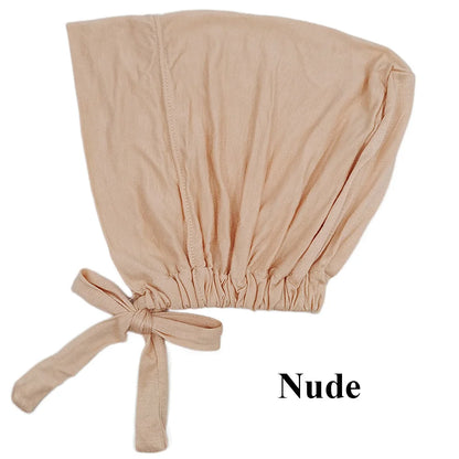 Soft Underscarf Bonnet – Modal Inner Hijab Turban Headwrap for Women