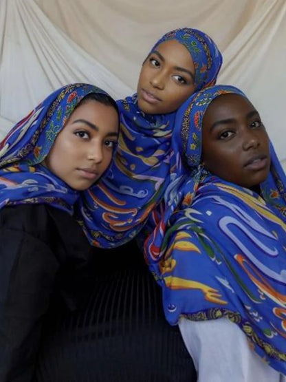 Printed Hijab Scarf Collection – Floral, Bohemian, Leopard, Marble & More Designs for Women