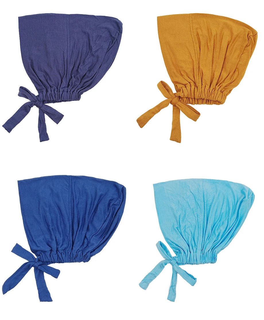 Soft Underscarf Bonnet – Modal Inner Hijab Turban Headwrap for Women