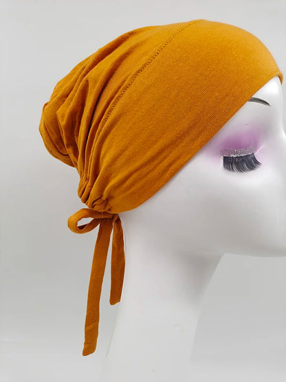 Soft Underscarf Bonnet – Modal Inner Hijab Turban Headwrap for Women