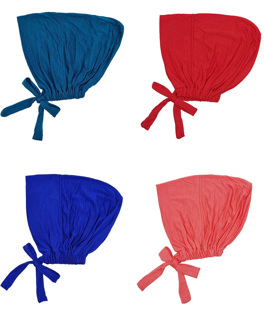 Soft Underscarf Bonnet – Modal Inner Hijab Turban Headwrap for Women