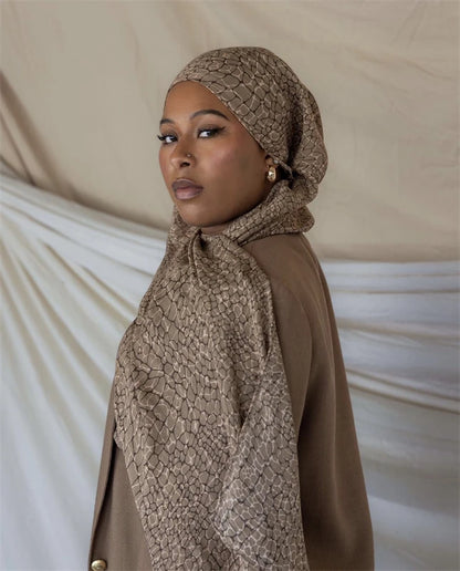 Printed Hijab Scarf Collection – Floral, Bohemian, Leopard, Marble & More Designs for Women