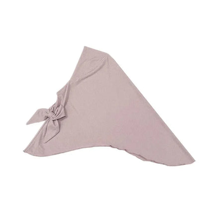 Children’s Muslim Headscarf – Vertical Stripe Hijab Hat for Girls (2–6 Years)