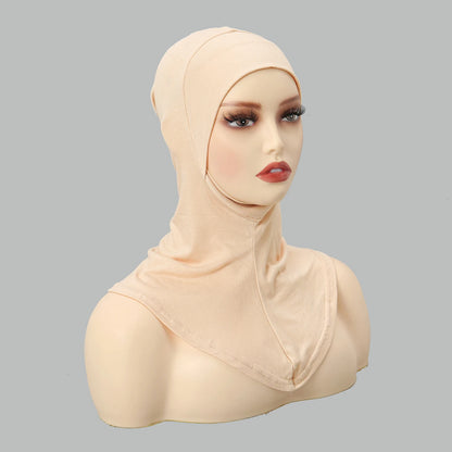Stretch Cotton Undercap – Soft Elastic Inner Hijab Bonnet for Women