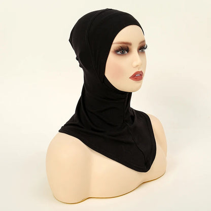 Stretch Cotton Undercap – Soft Elastic Inner Hijab Bonnet for Women