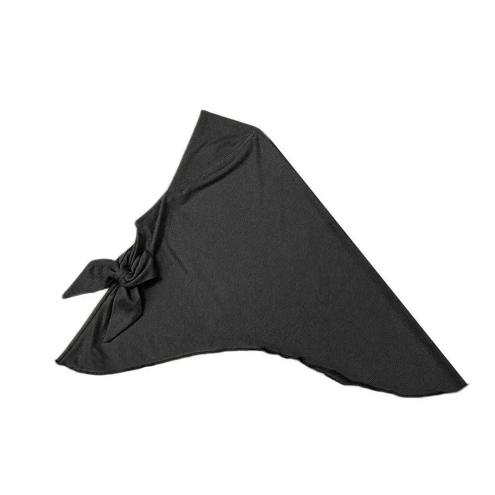 Children’s Muslim Headscarf – Vertical Stripe Hijab Hat for Girls (2–6 Years)