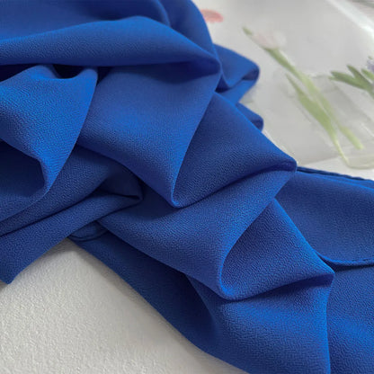 Premium Chiffon Hijab Scarf – Plain Solid Color Maxi Wrap for Women