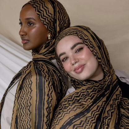 Printed Hijab Scarf Collection – Floral, Bohemian, Leopard, Marble & More Designs for Women