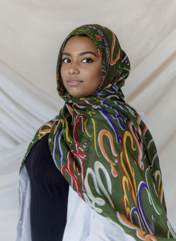 Printed Hijab Scarf Collection – Floral, Bohemian, Leopard, Marble & More Designs for Women