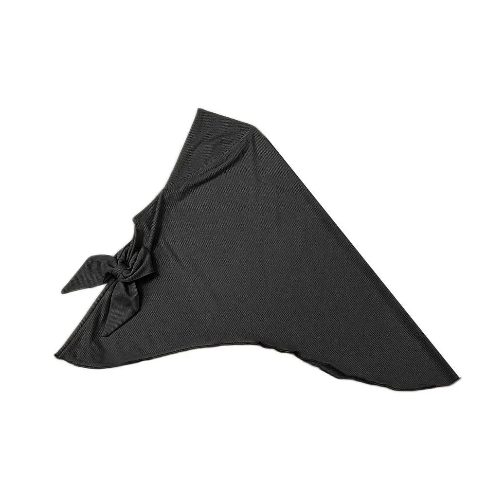 Children’s Muslim Headscarf – Vertical Stripe Hijab Hat for Girls (2–6 Years)