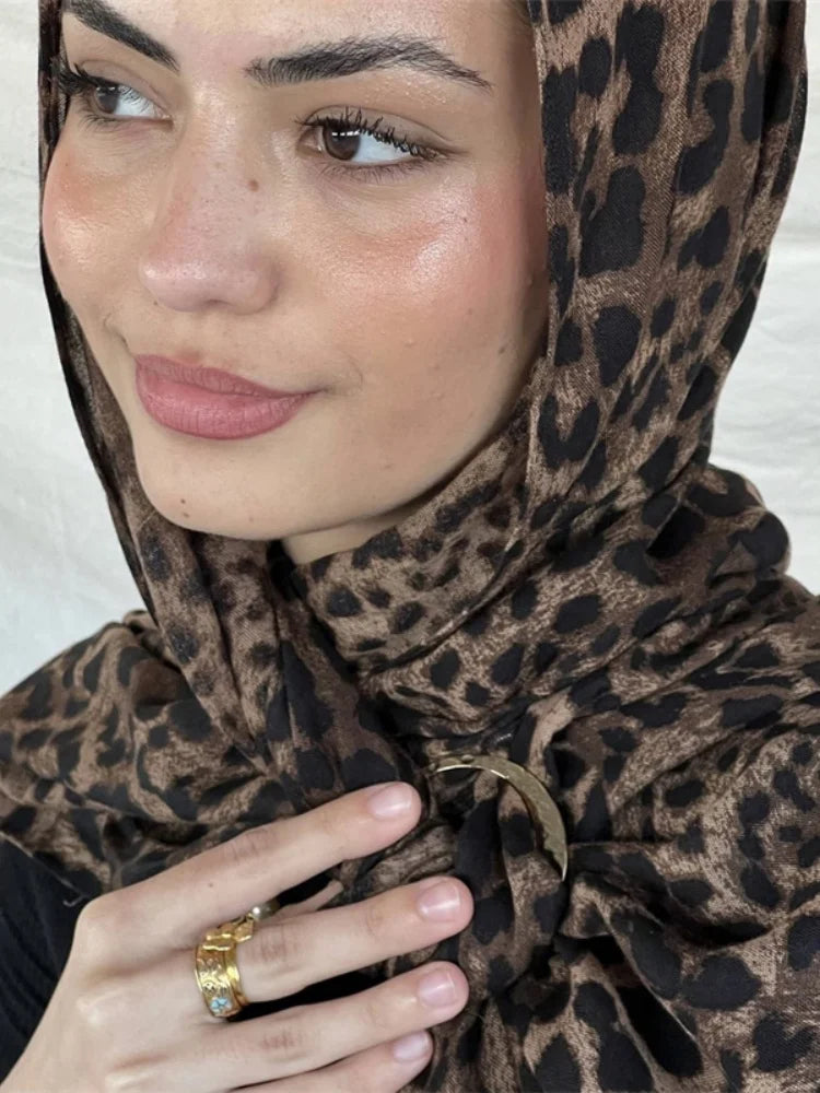 Printed Hijab Scarf Collection – Floral, Bohemian, Leopard, Marble & More Designs for Women