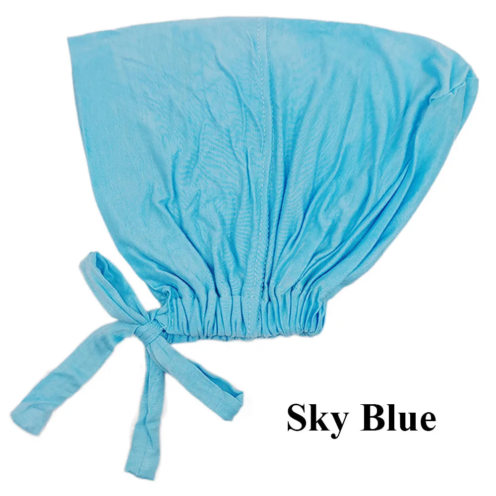 Soft Underscarf Bonnet – Modal Inner Hijab Turban Headwrap for Women
